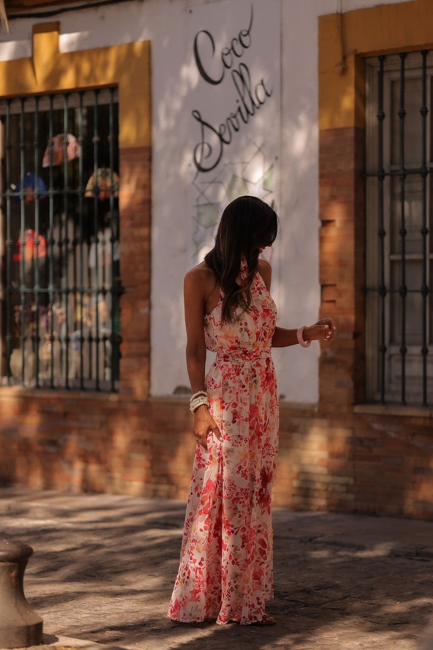 Robe Laly corail