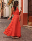 Robe Lio corail