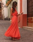 Robe Lio corail