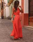 Robe Lio corail