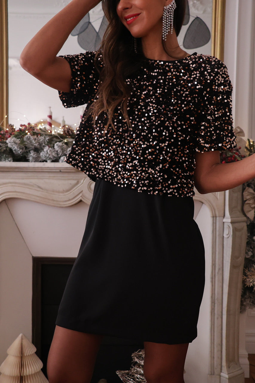 Robe Solana dorée