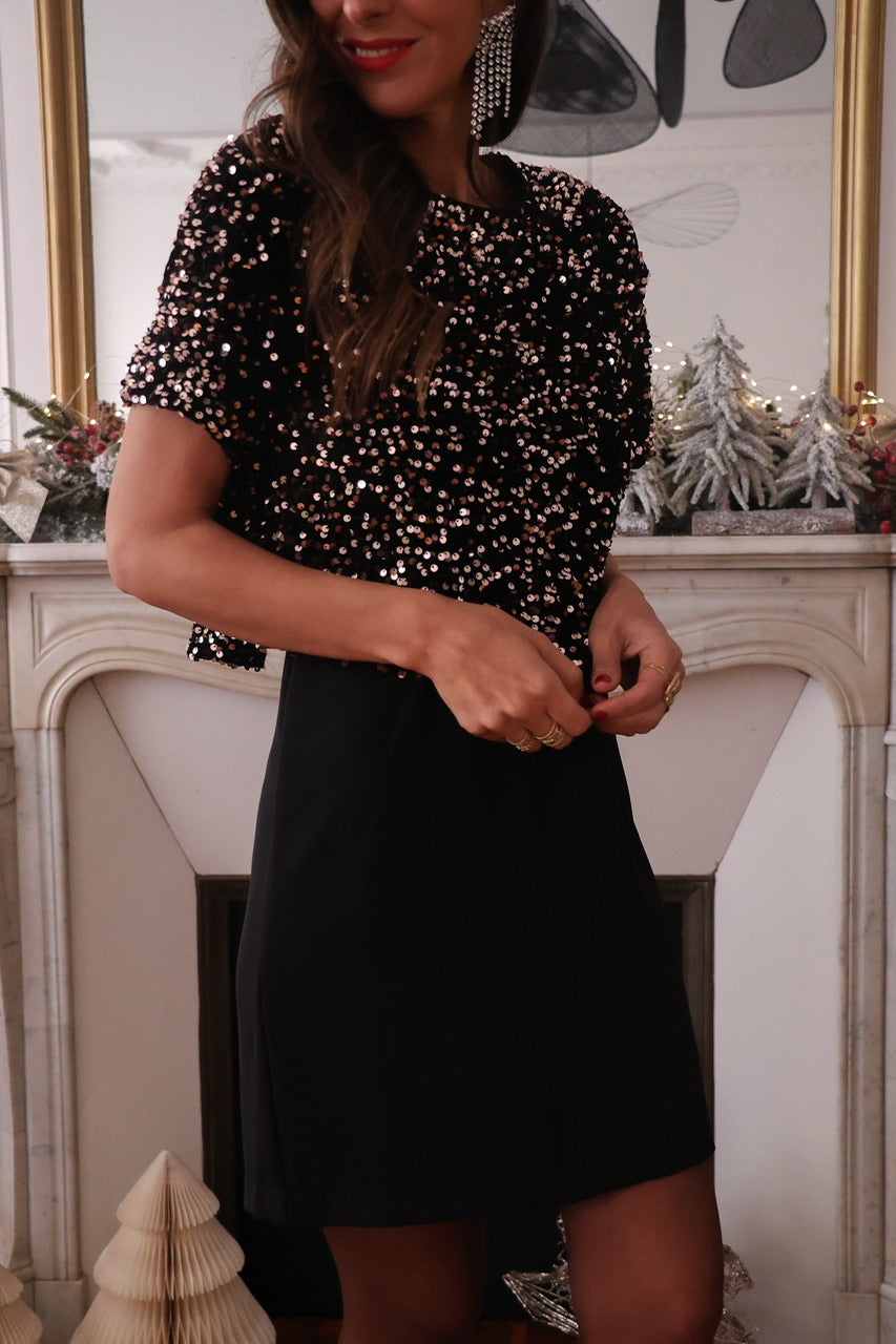 Robe Solana dorée