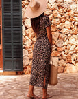 Robe Rhéane leopard