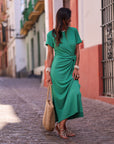 Robe Rhéane verte