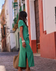Robe Rhéane verte