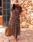 Robe Rhéane leopard
