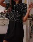 Robe Solana argentée