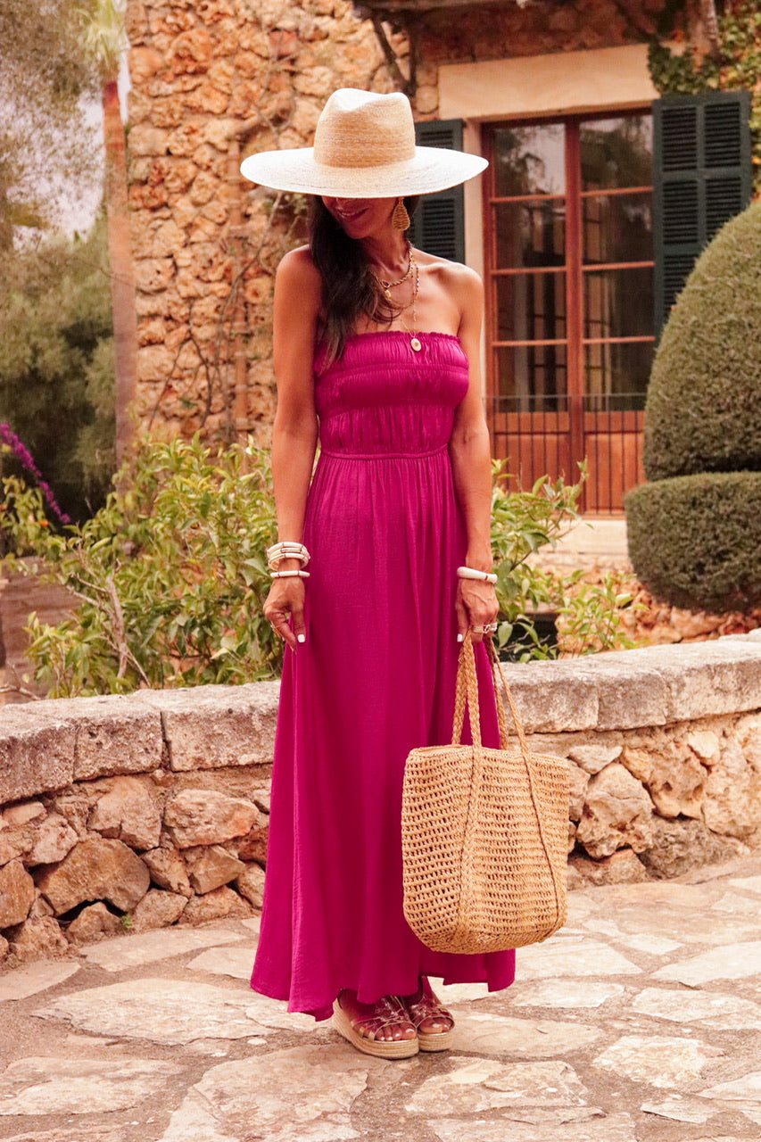 Robe Valentina fuchsia