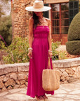 Robe Valentina fuchsia