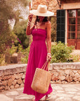Robe Valentina fuchsia