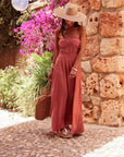 Robe Valentina terracotta