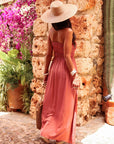 Robe Valentina terracotta