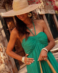 Robe Julia verte