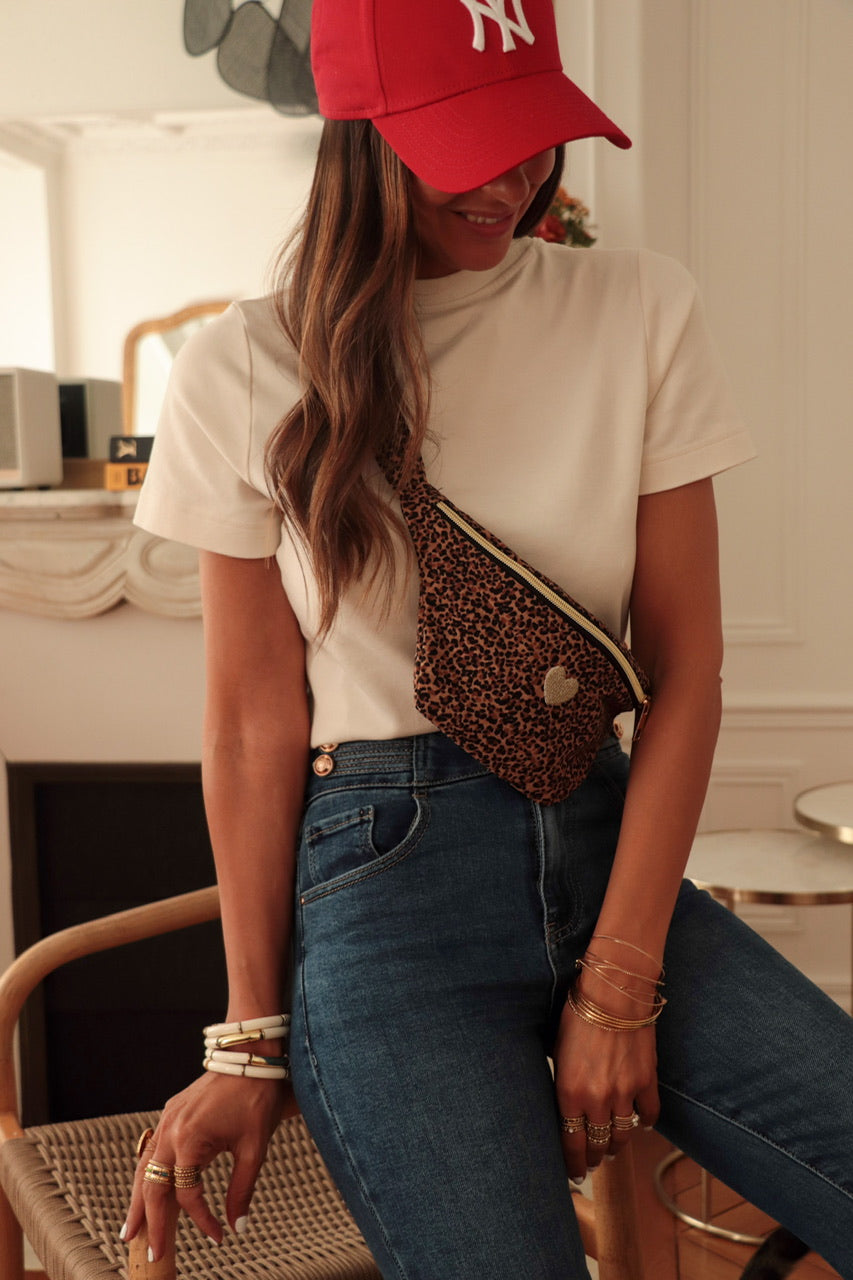 Sac banane Léopard