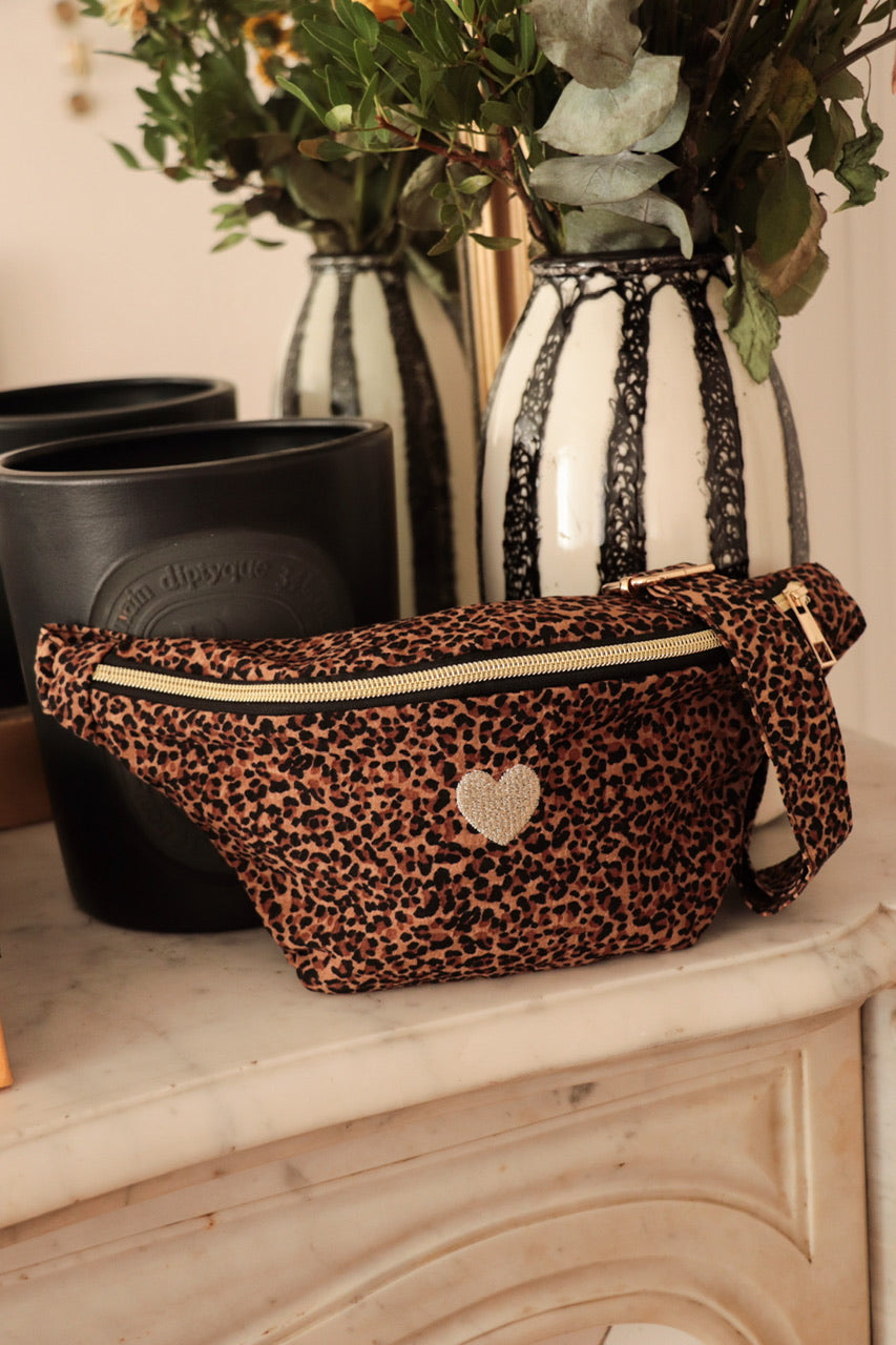 Sac banane Léopard