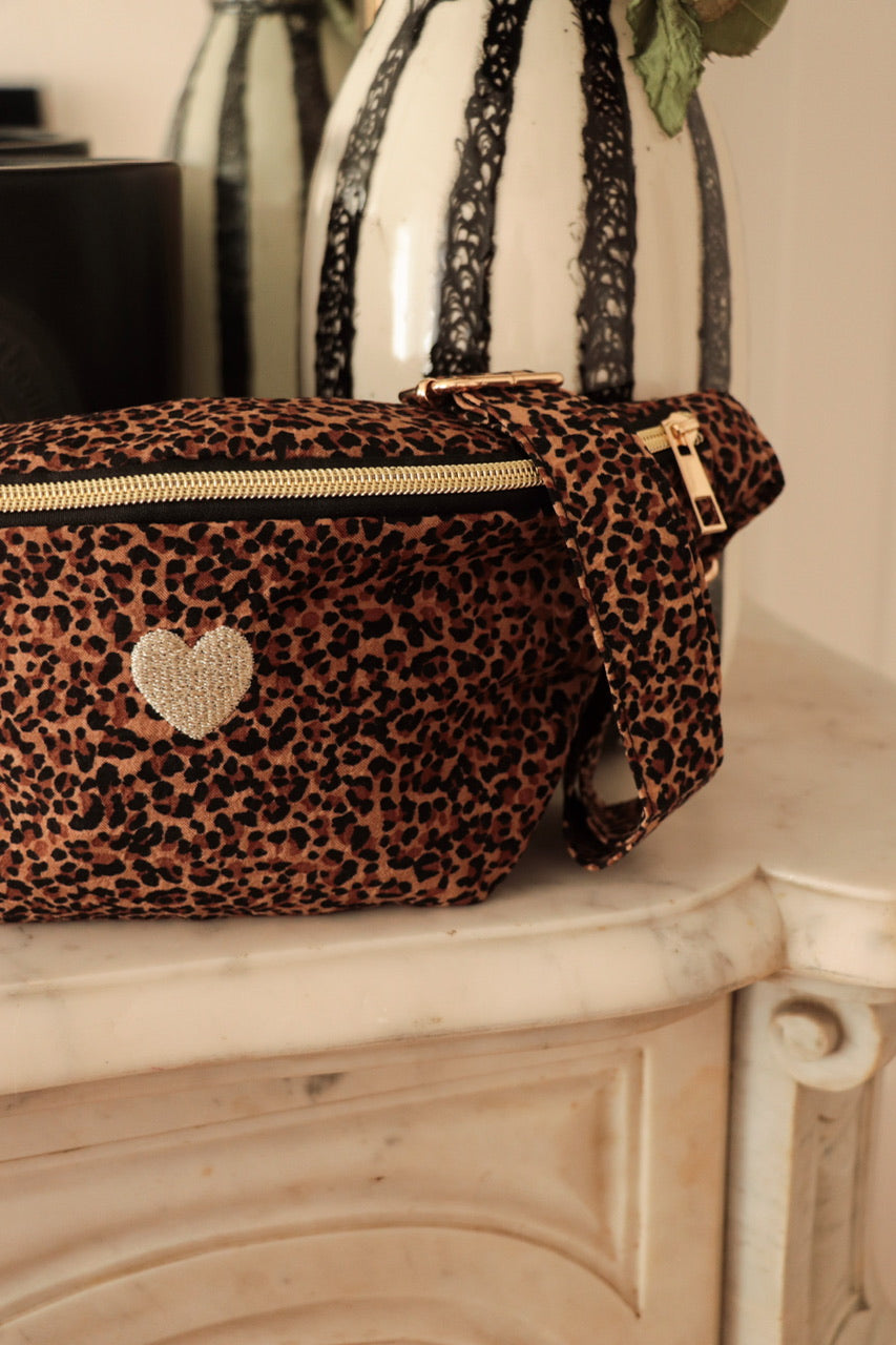 Sac banane Léopard