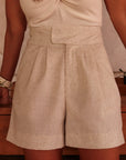 Short Roméo beige