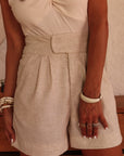 Short Roméo beige