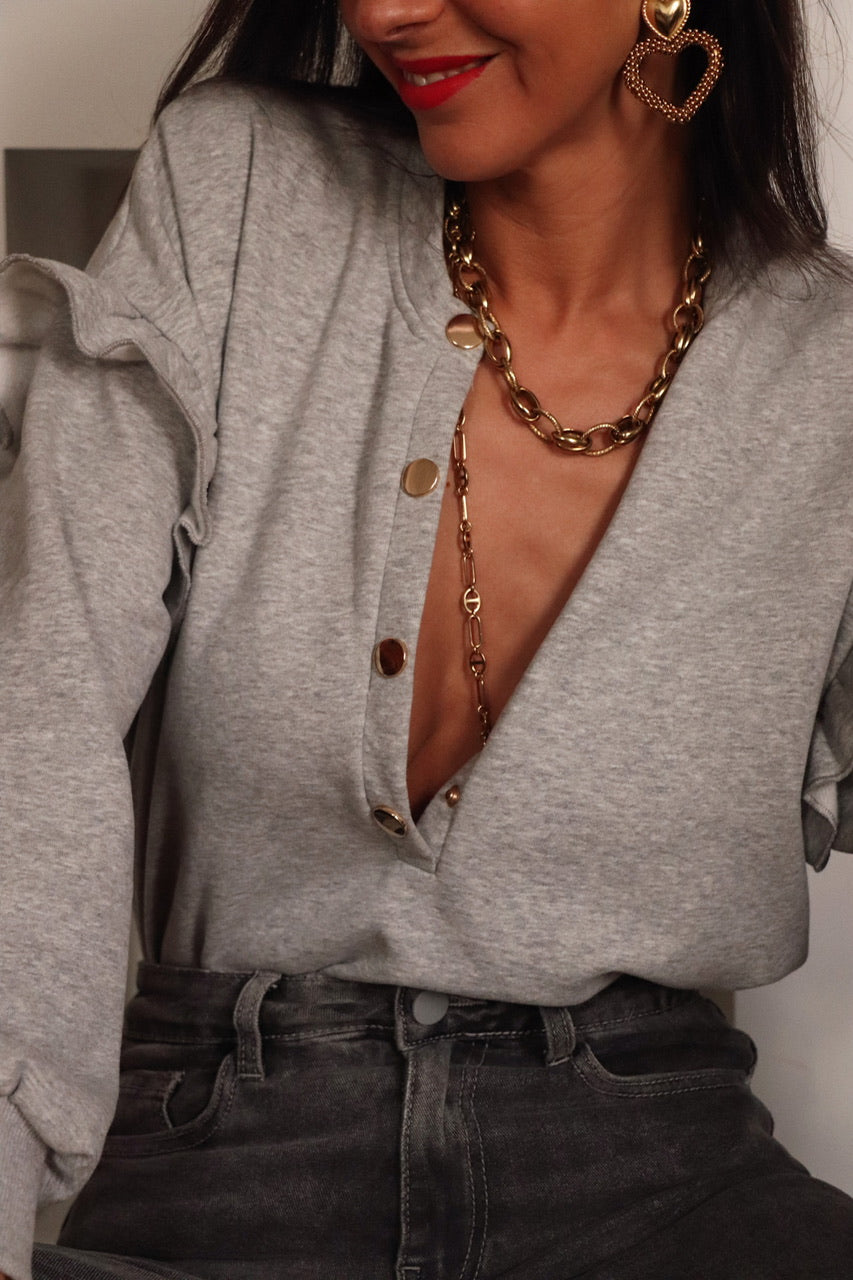 Sweat Harper gris