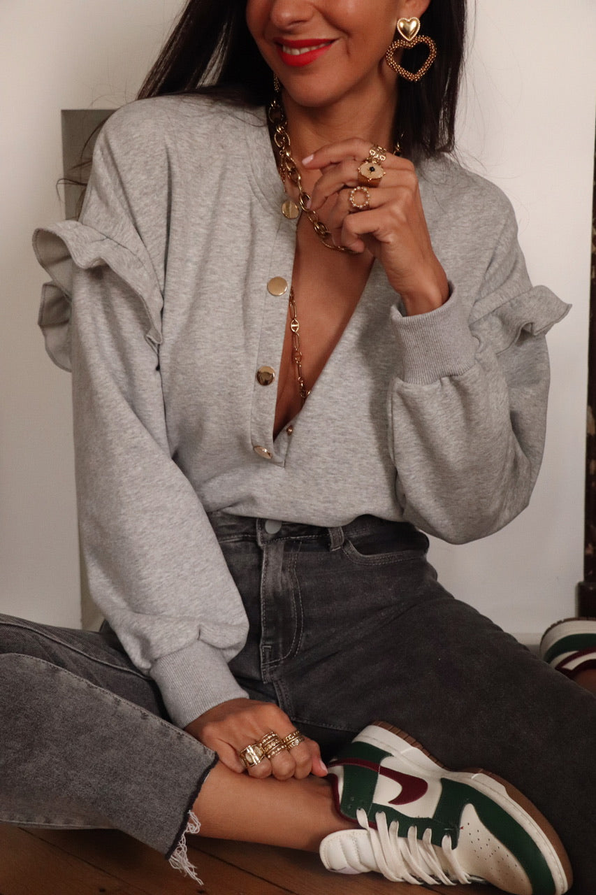 Sweat Harper gris