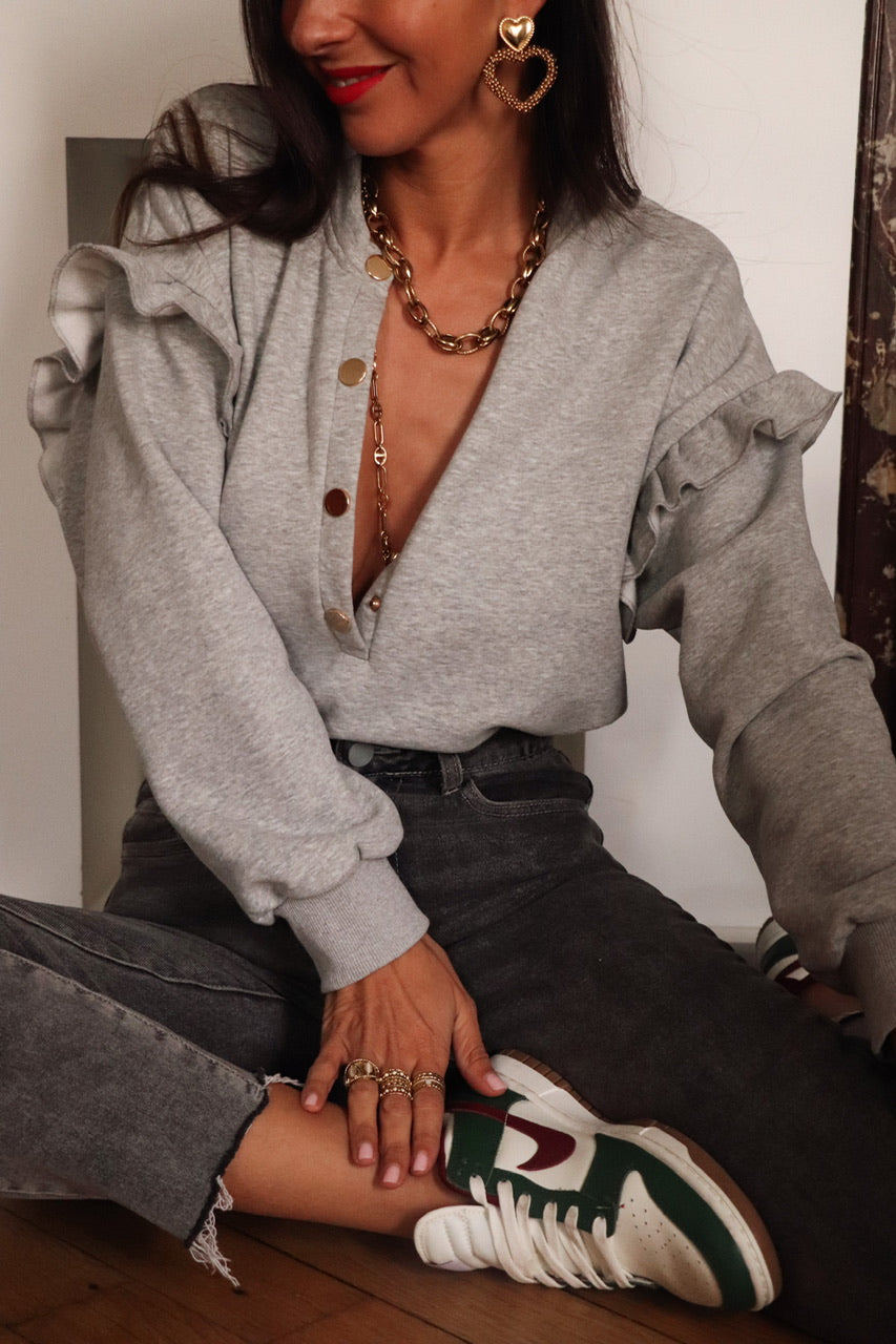 Sweat Harper gris
