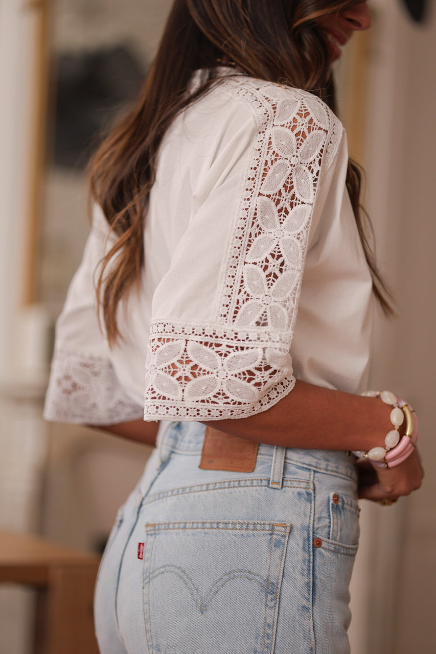 Tee-shirt Babeth blanc