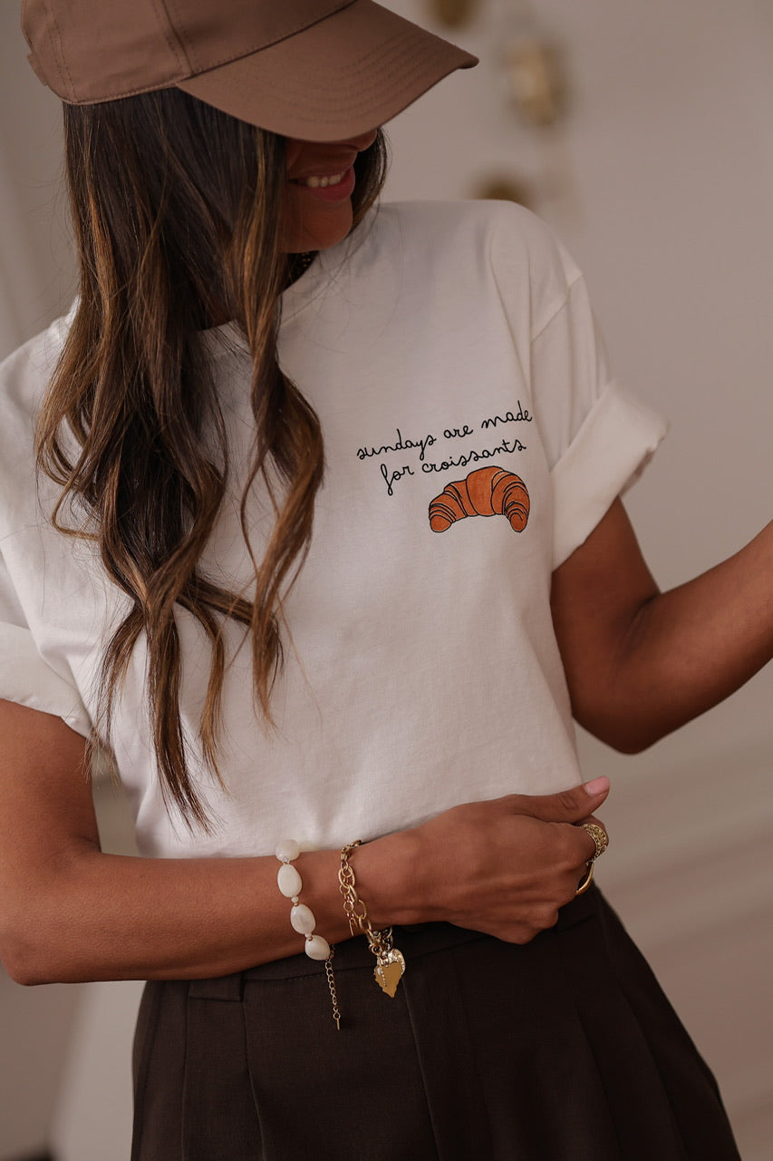 Tee-shirt Croissant