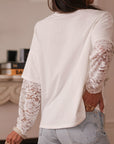 Tee-shirt dentelle