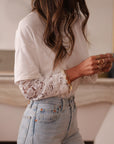 Tee-shirt dentelle