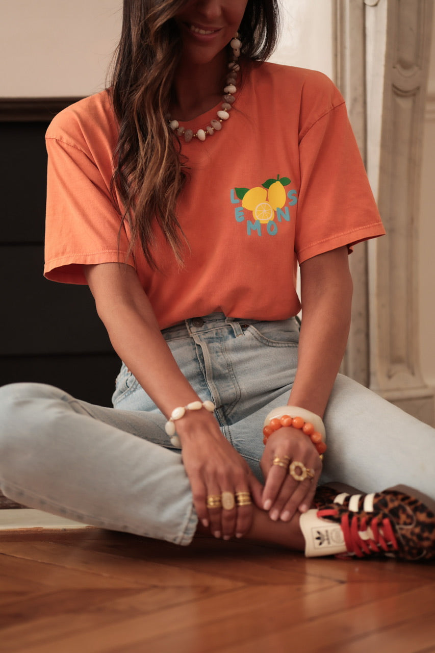 Tee-shirt Lemon orange