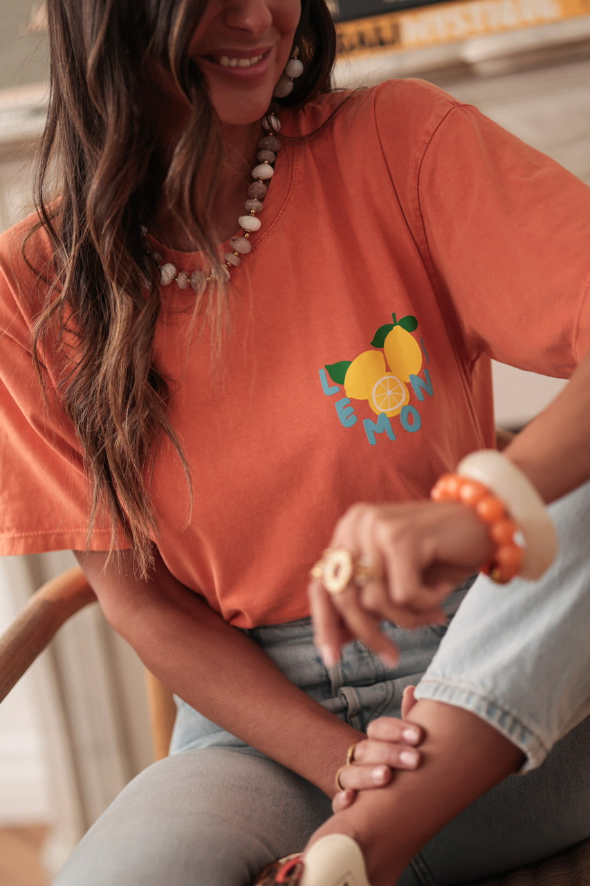 Tee-shirt Lemon orange