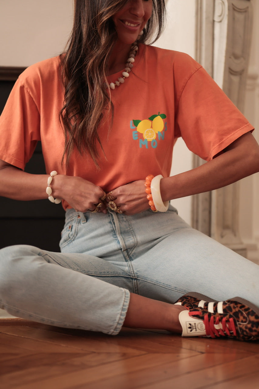 Tee-shirt Lemon orange