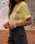 Tee-shirt Soleil jaune