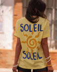 Tee-shirt Soleil jaune