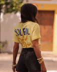 Tee-shirt Soleil jaune