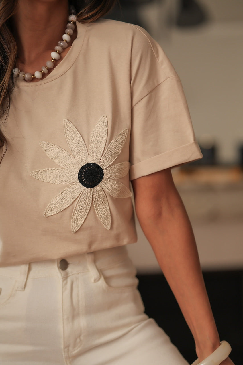 Tee-shirt Sully beige