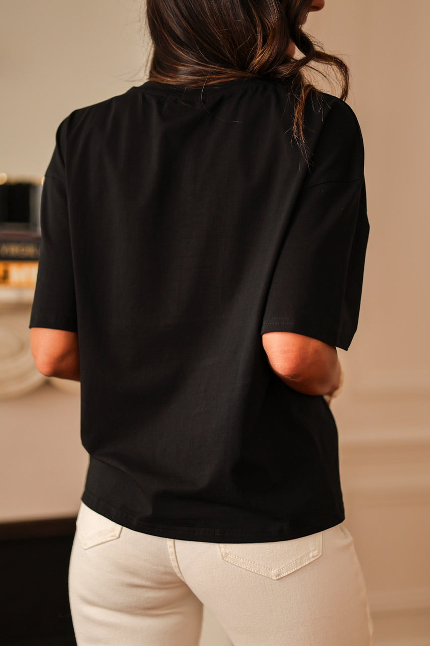 Tee-shirt Sully noir