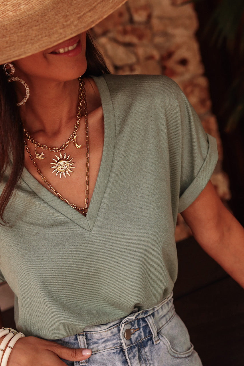 Tee-shirt Diane vert