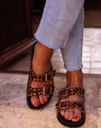 Sandales Léopard