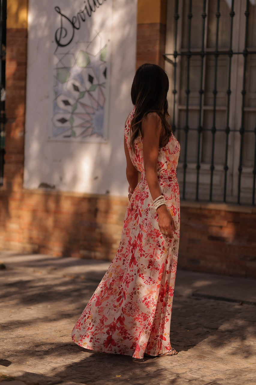 Robe Laly corail