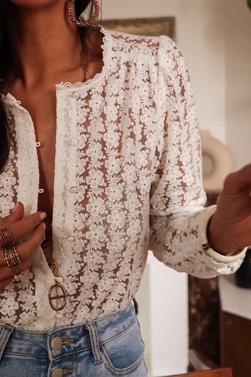 Blouse Taylor dentelle