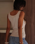 Top Indra beige