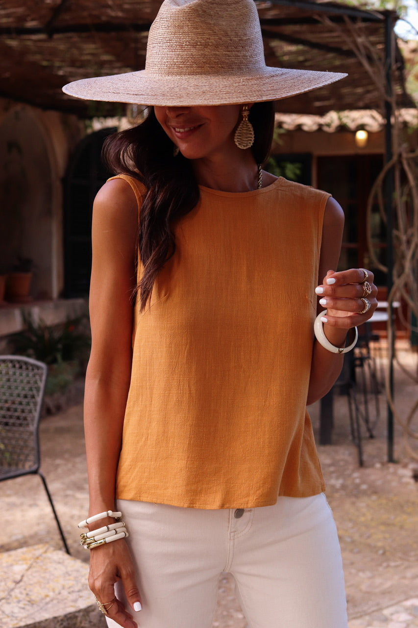 Top Jelena jaune
