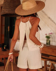 Short Roméo beige