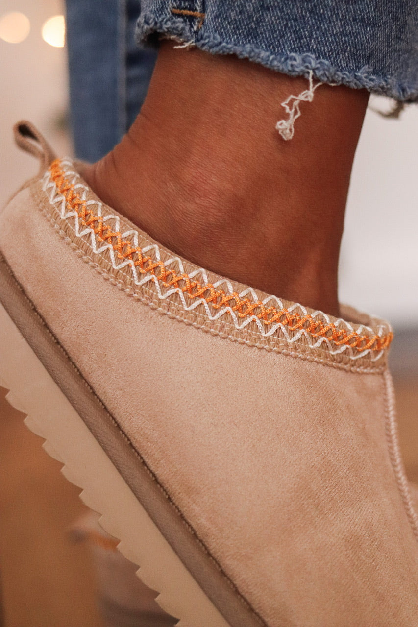 Chaussons Azel beige