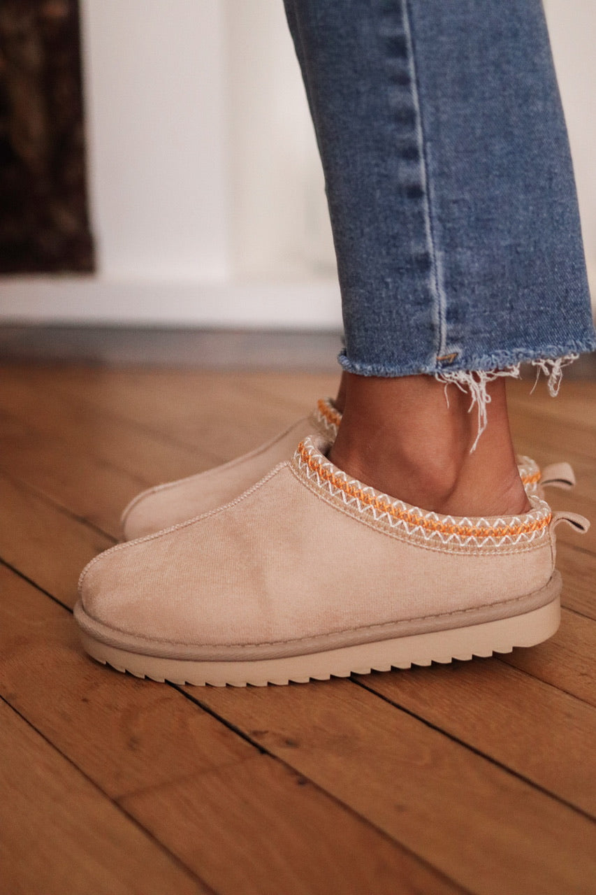 Chaussons Azel beige