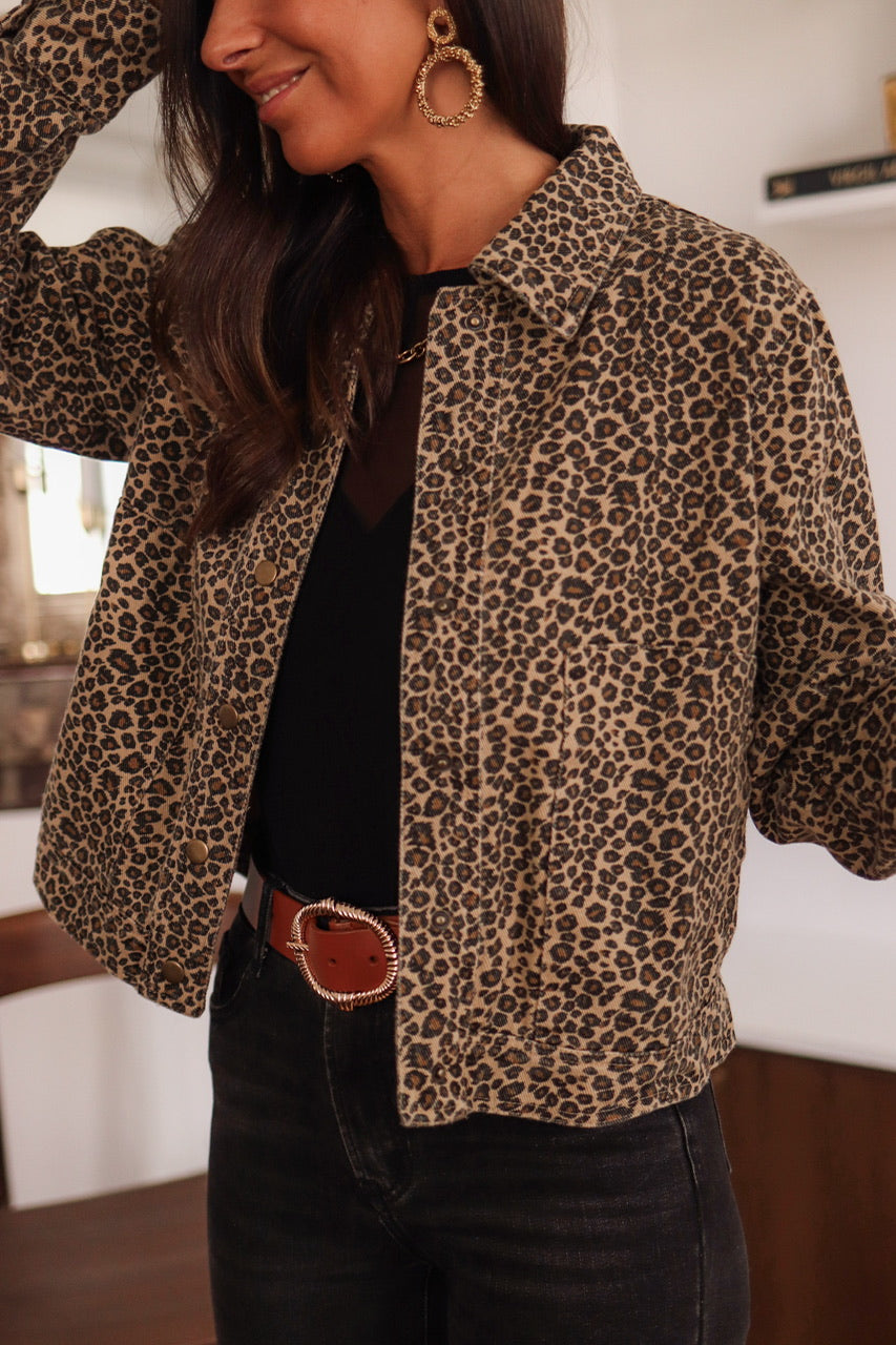 Veste Judith Léopard
