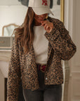 Veste Malone leopard