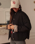 Veste May matelassée noir