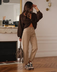 Jean Octave beige foncé